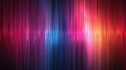 Fototapeta premium An intricate, vivid and colorful digital image that resembles a nebula with warm hues like purple,