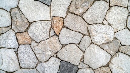 Fototapeta premium Irregular Stone Wall Texture Rough Natural Rock Background