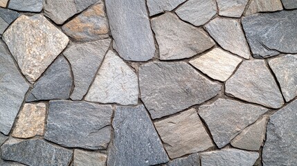 Obraz premium Gray Stone Wall Texture Background