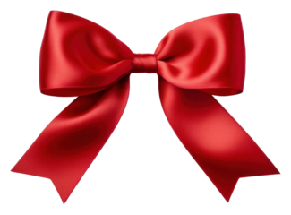 PNG Large red ribbon bow celebration anniversary accessories.