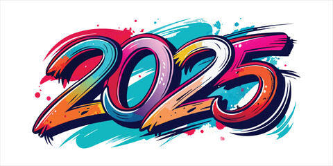 Happy New Year 2024 Vector background. Graphic info Design 2024