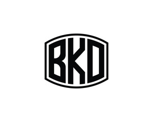 BKO logo design vector template, BKO