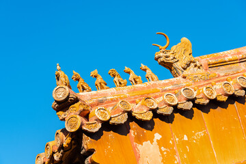 China Beijing Palace Museum Ancient Architecture Landscape