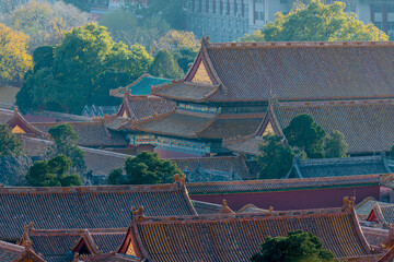 China Beijing Palace Museum Ancient Architecture Landscape