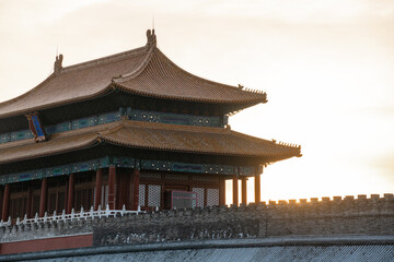 Fototapeta premium China Beijing Palace Museum Ancient Architecture Landscape