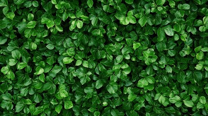 Obraz premium Lush Green Foliage Background Texture