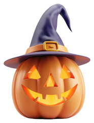 PNG Spooky Halloween pumpkin illustration