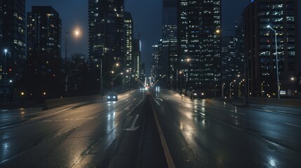 Obraz premium Cityscape at Night