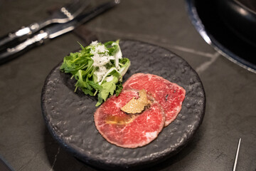meat with vegetables