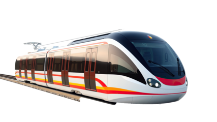 train on the station isolated PNG background