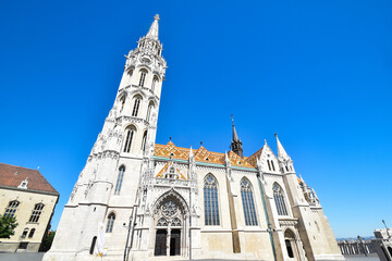 Obraz premium ブダペストの世界遺産、マチャーシュ教会