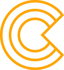 Fototapeta premium Initial Letter C Logo