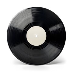 Obraz premium vinyl record on an isolated white background