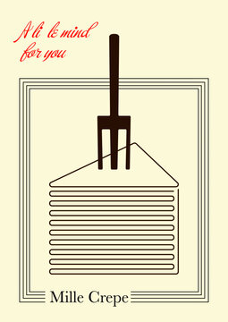 Mille Crepe card
