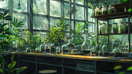 Plants in the laboratory biology