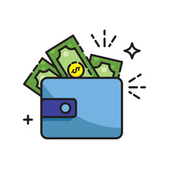 Money dollar vector logo