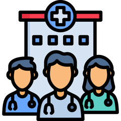 Medical Staff Icon