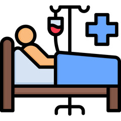 Hospital Bed Icon
