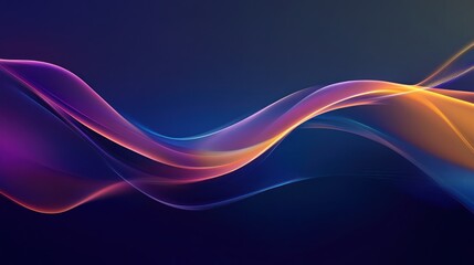 Obraz premium Abstract Wave Pattern in Vivid Hues