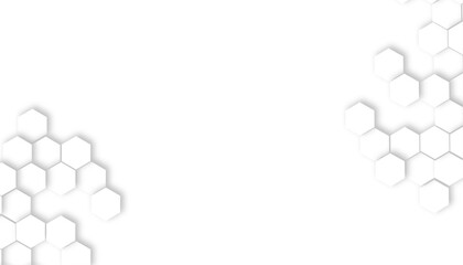 White Hexagonal Background, white Hexagonal Background Luxury White Pattern seamless bright