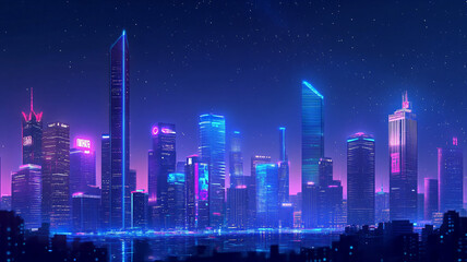city at night