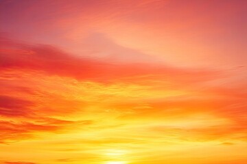 Fototapeta premium A stunning sunset with vibrant hues of orange, pink, and purple illuminating the sky, creating a serene and peaceful atmosphere.