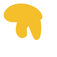 Abstract blob shapes organic vector 