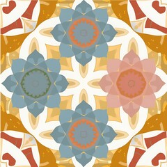 Fototapeta premium Abstract Seamless Patterns