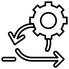 Agile Outline Icon