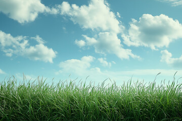 Fototapeta premium blue sky with white cloud background