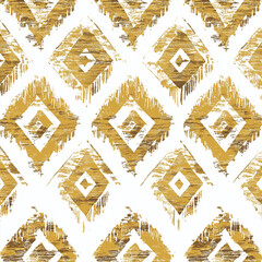 Ikat the pattern of Thailand culture