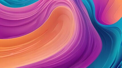 Obraz premium abstract colorful wave background