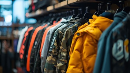 Obraz premium Virtual marketplace with global product launches, close-up on exclusive releases and international hype