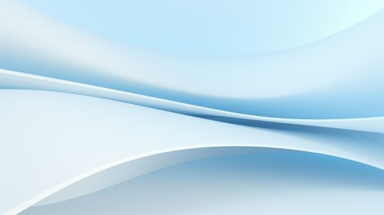 Naklejka premium Deep Blue Flow in Blue and White