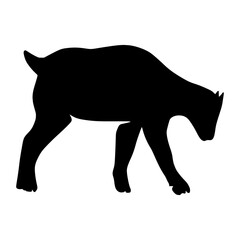 Goat Illustration Silhouette Eid al-Adha