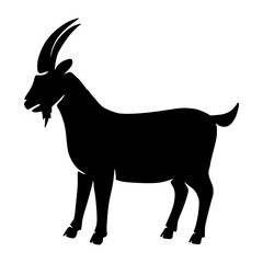 Silhouette Goat for Eid Al-Adha