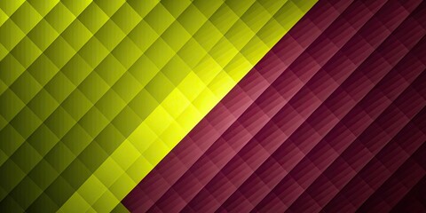 Fototapeta premium Abstract Constructivism art background in maroon and lime green colors