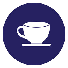 glass icon simple design