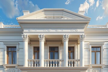 Obraz premium Classical exterior building