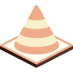 Safety Cone Illustration