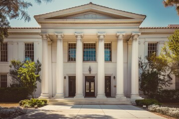 Fototapeta premium Classical exterior building