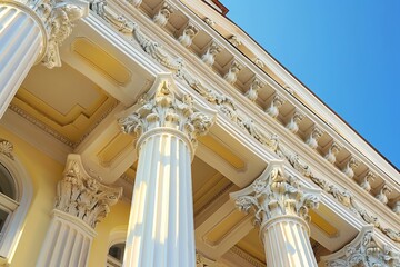 Naklejka premium Classical exterior building