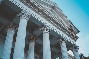 Fototapeta premium Classical exterior building