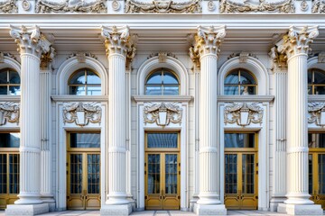 Fototapeta premium Classical exterior building