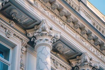 Fototapeta premium Classical exterior building