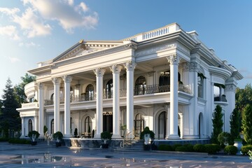 Obraz premium Classical exterior building