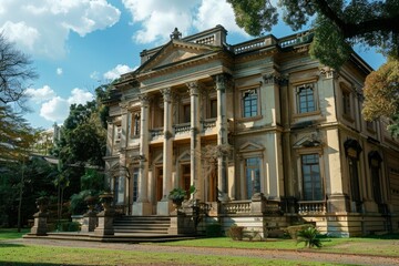 Classical exterior building