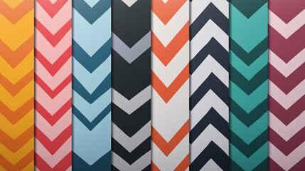 Colorful Chevron Pattern