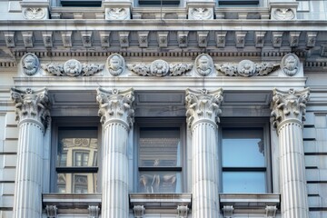 Fototapeta premium Classical exterior building