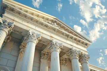Obraz premium Classical exterior building